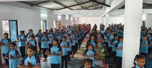 Pmshri Shree Krushna Ashram Shala Thava Yoga Day