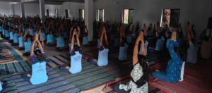 Pmshri Shree Krushna Ashram Shala Thava Yoga Day